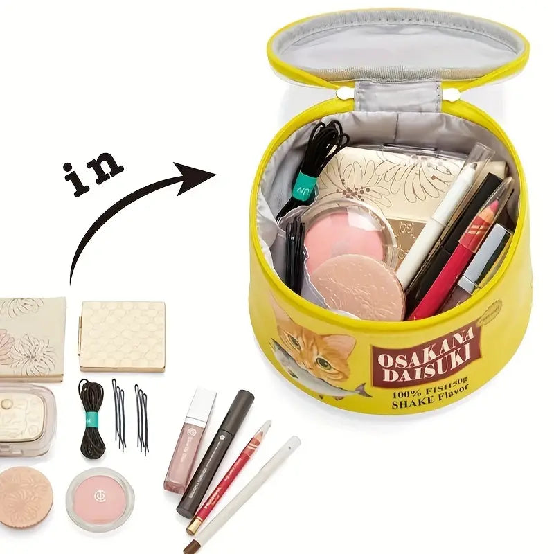 Joelle | Trousse de maquillage mignonne en forme de chat