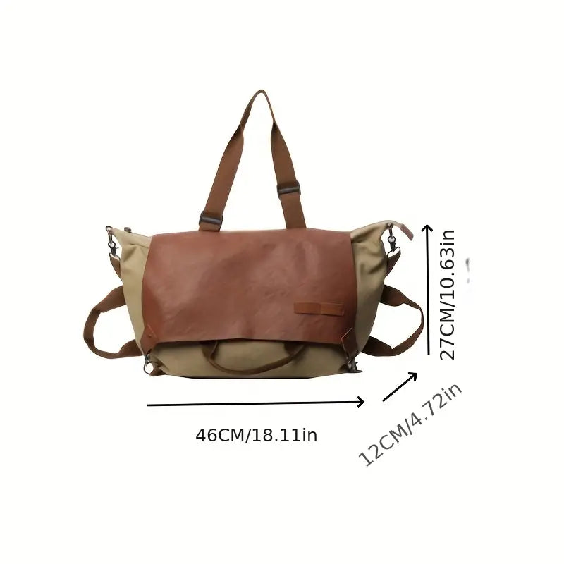 Edith | Sac messager à bandoulière au design rétro élégant
