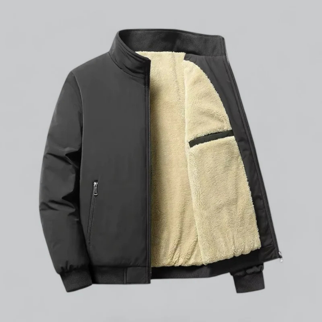 Blouson aviateur chaud et confortable pour homme | Poche dissimulée 0