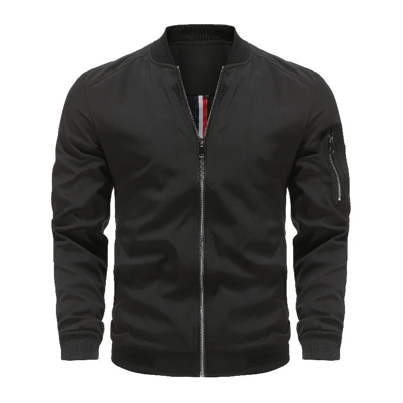 Blouson aviateur zippé pour homme | Hiver 0