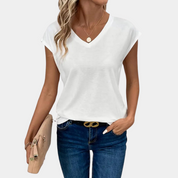 KATHY | Relaxed women's top with V-neckline