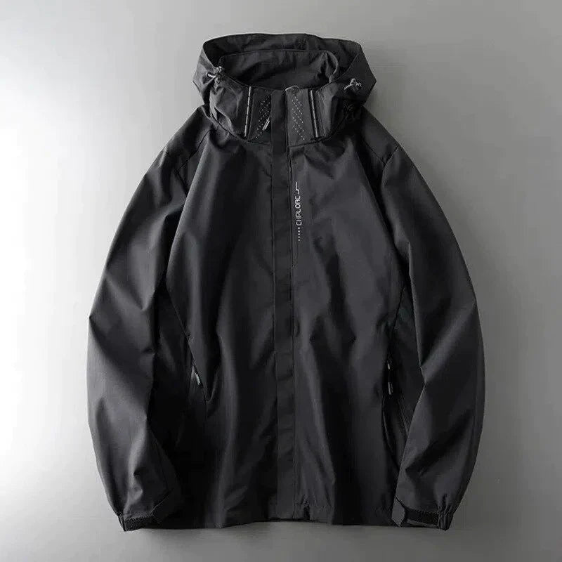Coupe-vent imperméable d'hiver pour homme | Capuche 0