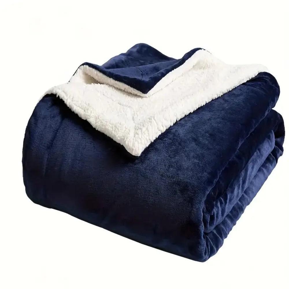 Couverture douce et réversible en microfibre pour la maison 0