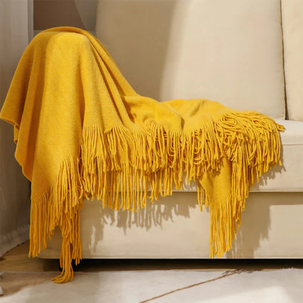 Couverture en tricot épais pour femmes et hommes Acrylique doux 0