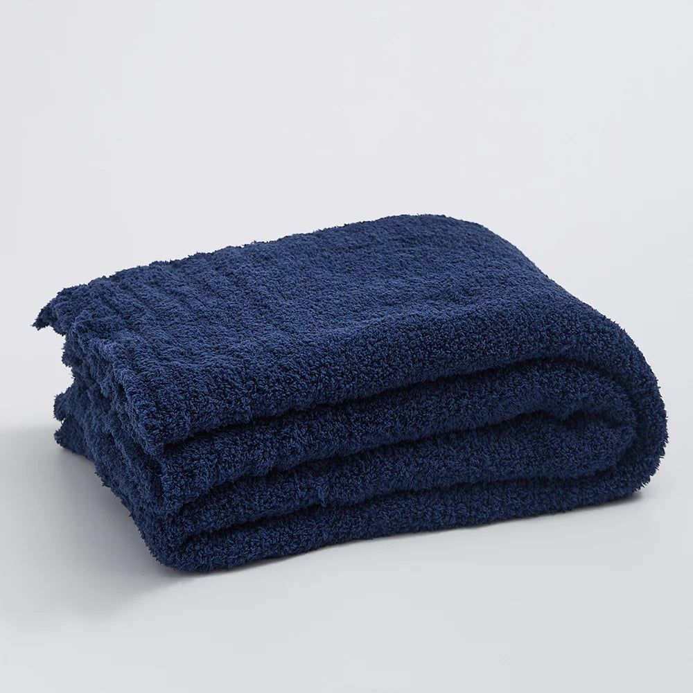 Couverture tricotée douce et minimaliste pour plus de confort et de style 0