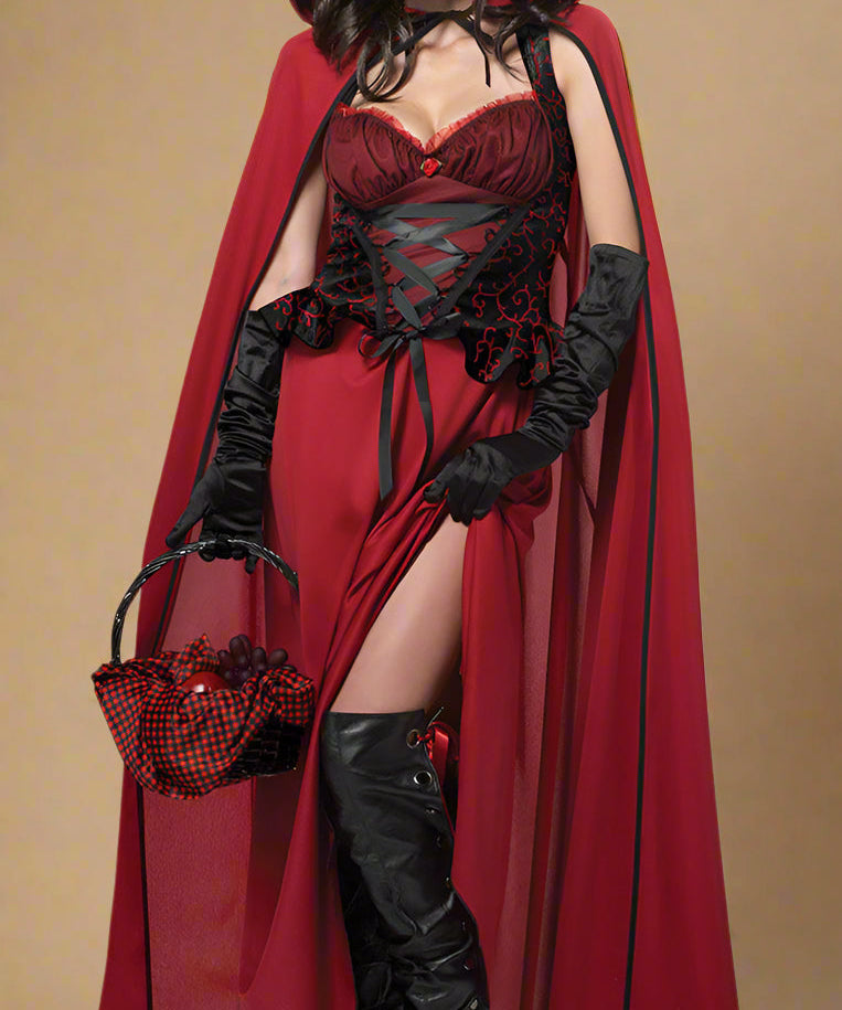 Elvira | Costume charmant avec cape 0