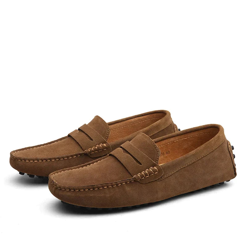 HUGO - Mocassins en daim à l'italienne 0