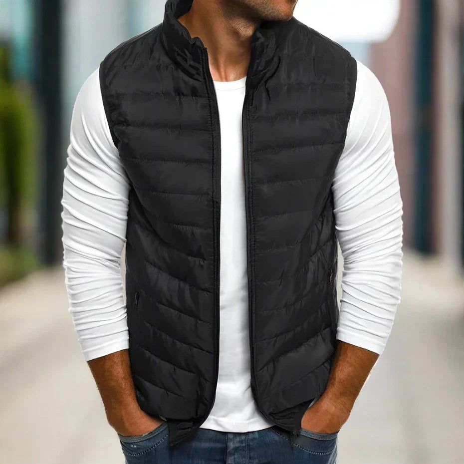 Gilet Bodywarmer Ultra-Léger pour Homme | Gilet Matelassé Sportif pour Homme