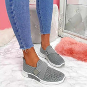 RINA | Women's slip-on sneakers with velcro