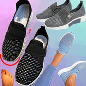RINA | Women's slip-on sneakers with velcro