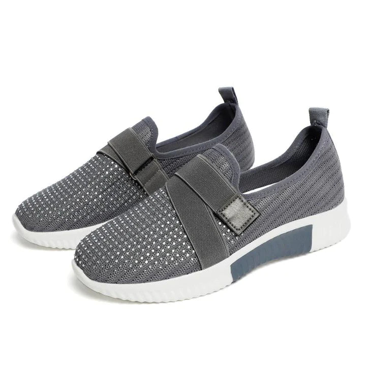 RINA | Women's slip-on sneakers with velcro