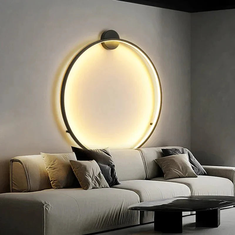LumiRing - Applique murale ronde minimaliste 0