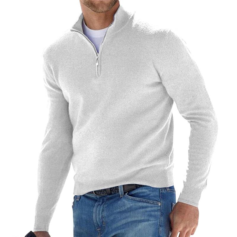 Pull demi-zip pour homme | Chaud 0