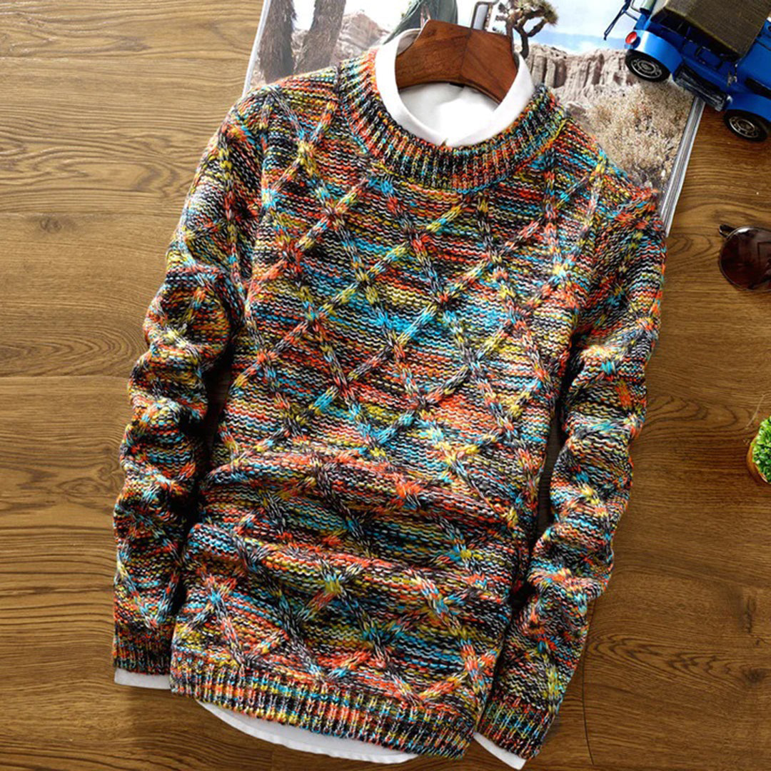 Pull en grosse maille pour homme | hiver 0