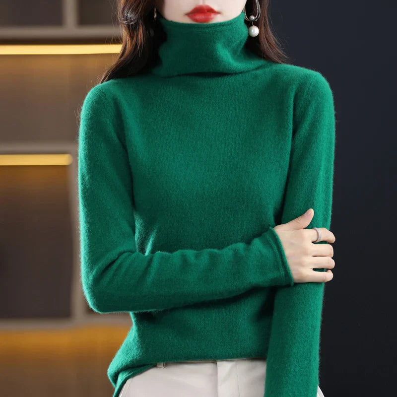 MERINA | Wool Turtleneck Sweater