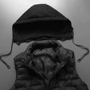 Gilet à capuche Luca | Gilet matelassé élégant pour hommes