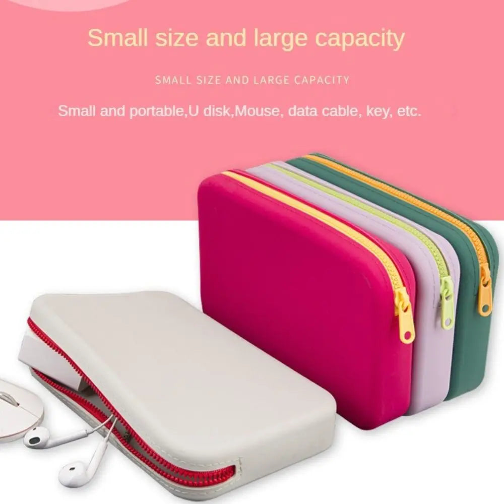 Sarahi | Grande trousse à maquillage en silicone imperméable