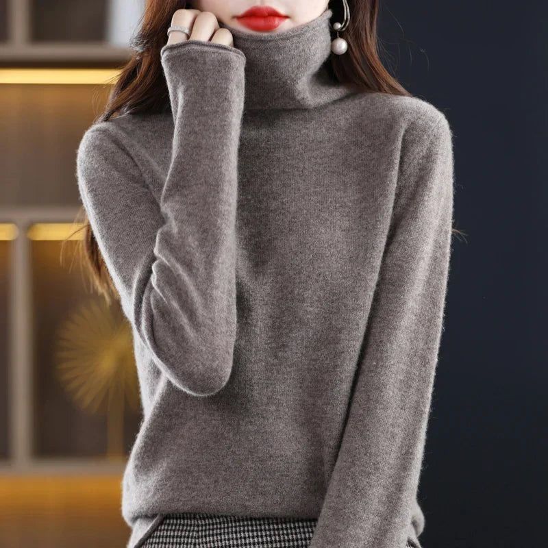 MERINA | Wool Turtleneck Sweater
