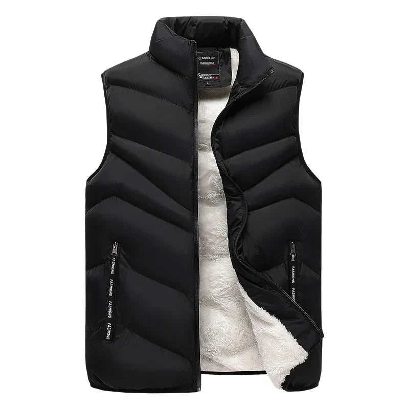 Gilet Karl | Gilet matelassé décontracté avec doublure en polaire ultra-fine pour hommes