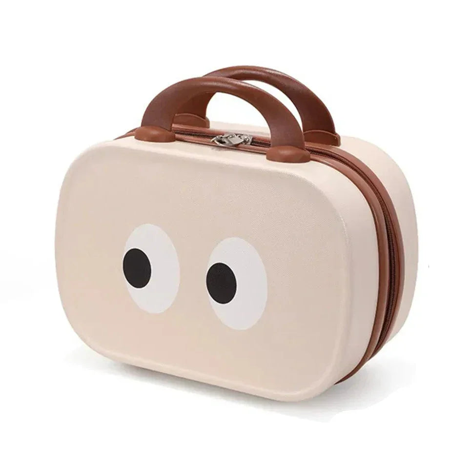 Ayra | Trousse de maquillage vintage avec yeux de cartoon