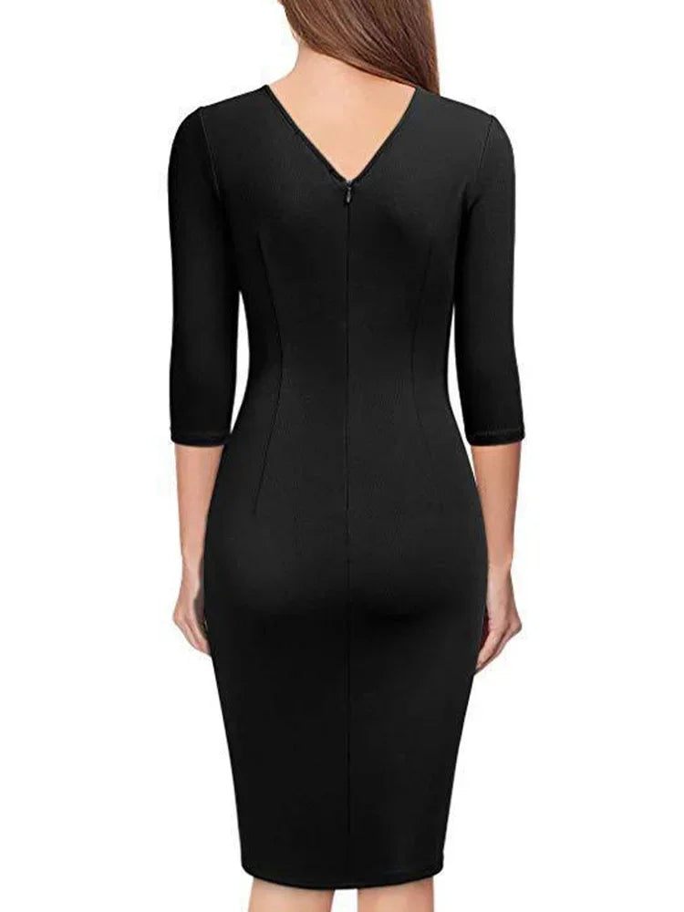 CELISA | Robe Élégance Automne