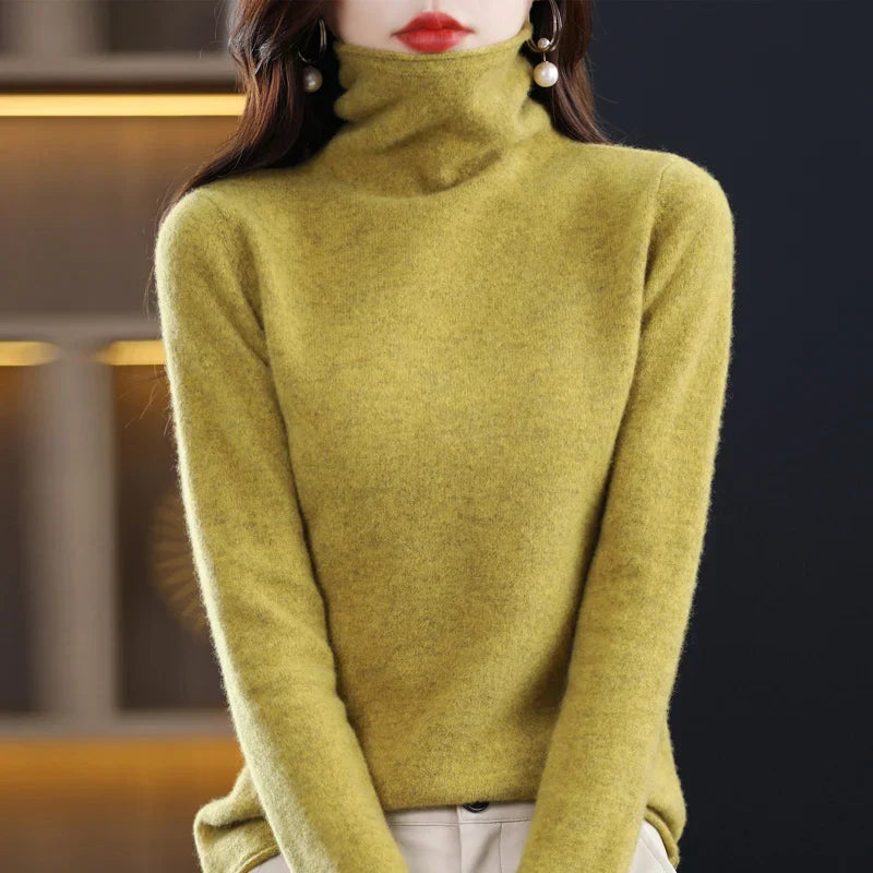 MERINA | Wool Turtleneck Sweater