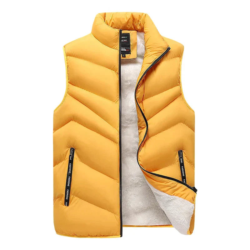 Gilet Karl | Gilet matelassé décontracté avec doublure en polaire ultra-fine pour hommes