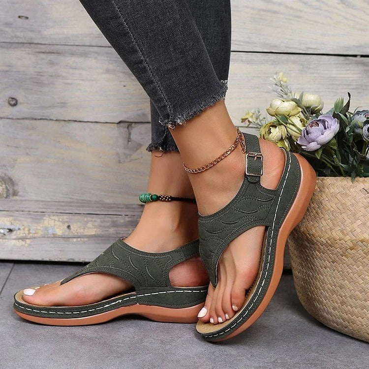Sandales orthopatrices des femmes Sandals-Foot Relief 0