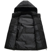 Gilet à capuche Calvin | Gilet matelassé premium pour homme avec capuche