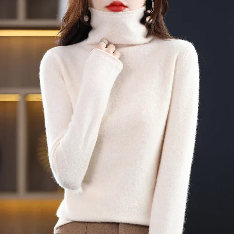 MERINA | Wool Turtleneck Sweater