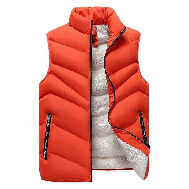 Gilet Karl | Gilet matelassé décontracté avec doublure en polaire ultra-fine pour hommes