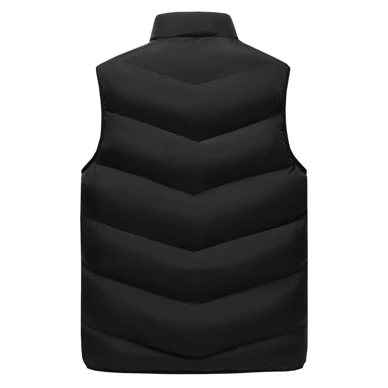 Gilet Karl | Gilet matelassé décontracté avec doublure en polaire ultra-fine pour hommes