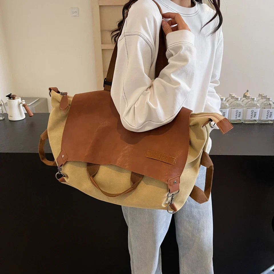 Edith | Sac messager à bandoulière au design rétro élégant