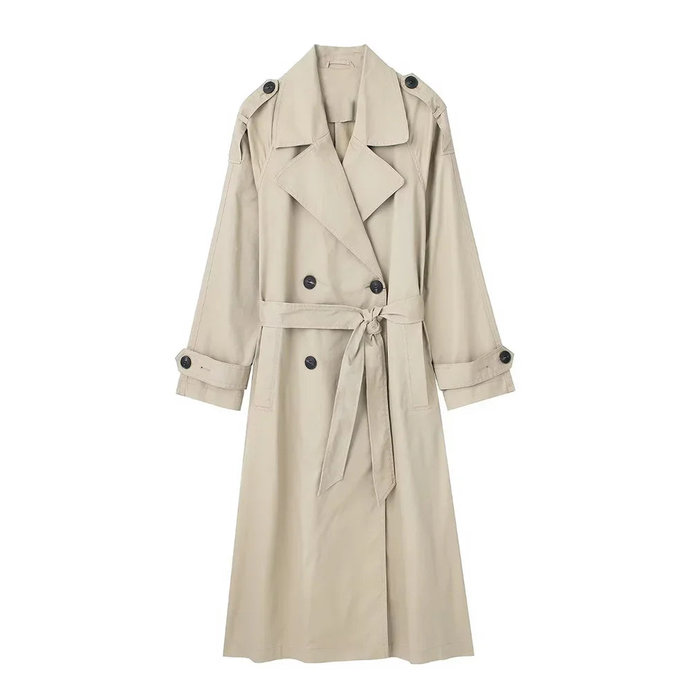 LYRA | Trench Élégant Long