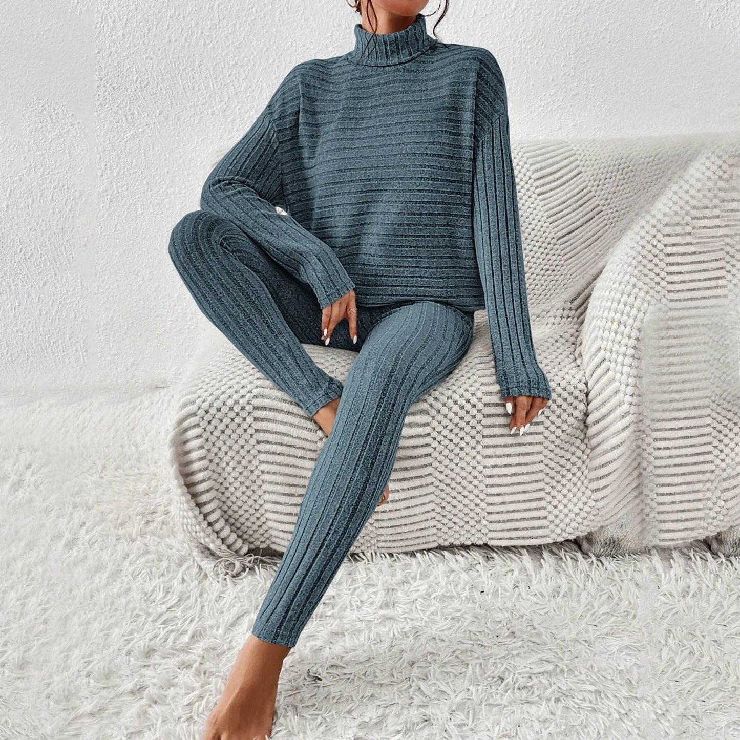 ASHLEY | Ensemble en tricot deux pièces