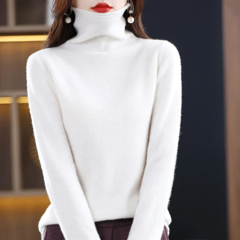 MERINA | Wool Turtleneck Sweater