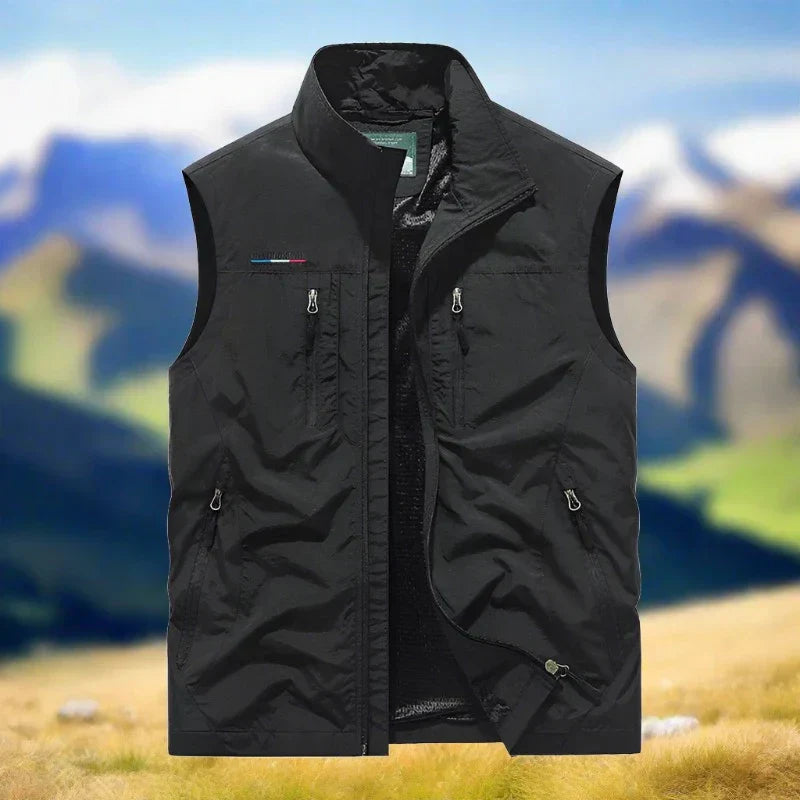 Gilet Becker | Gilet décontracté multifonctionnel pour hommes
