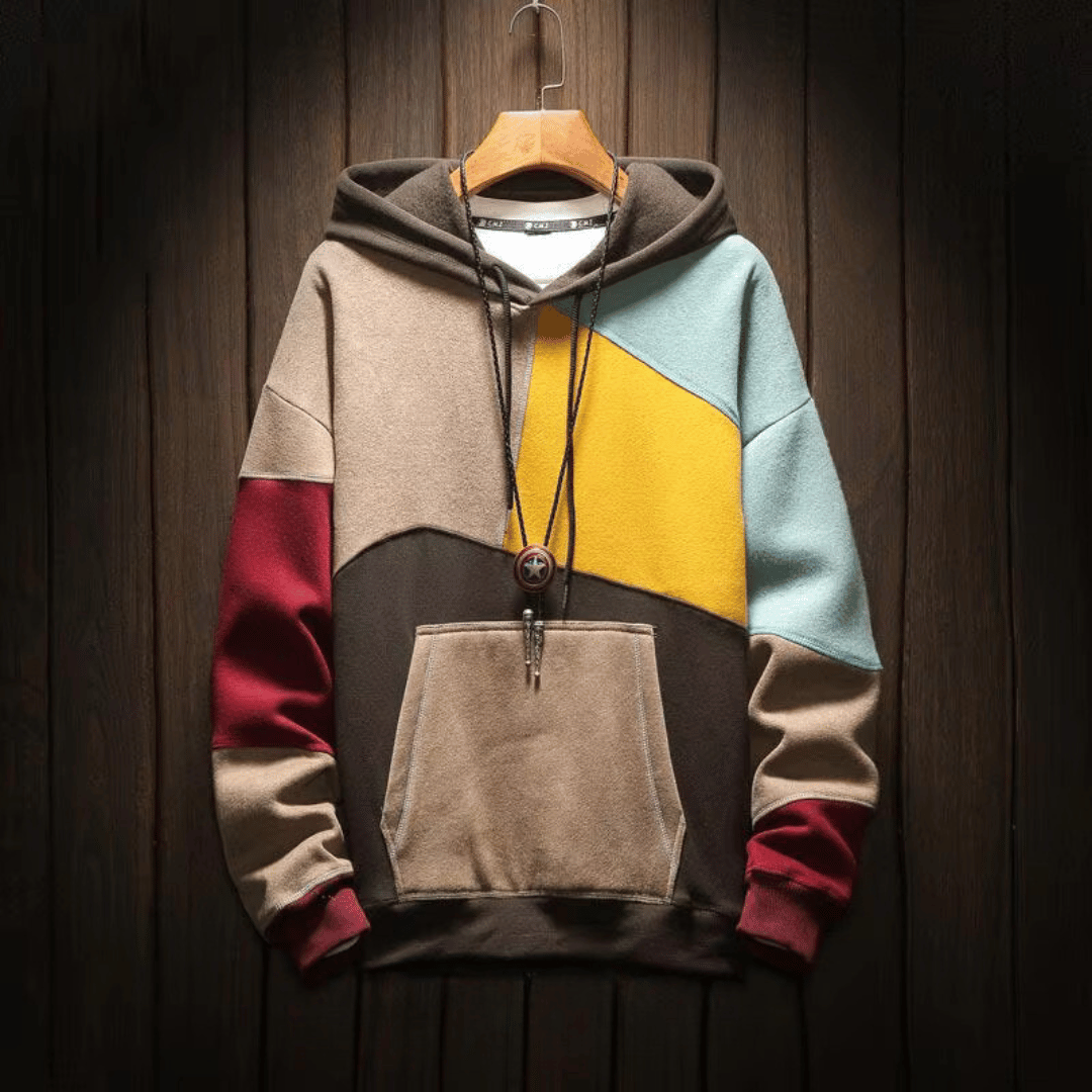 Sweat à capuche à manches longues pour homme | Poche kangourou 0