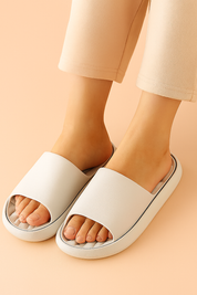 Tongs unisexes à bout ouvert | Chaussons d'intérieur doux et rembourrés 3