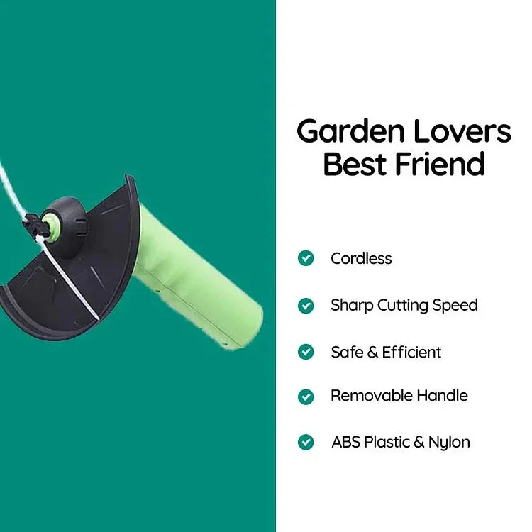 Wacker Wacker Cordless Mini Trimmer des mauvaises herbes 4