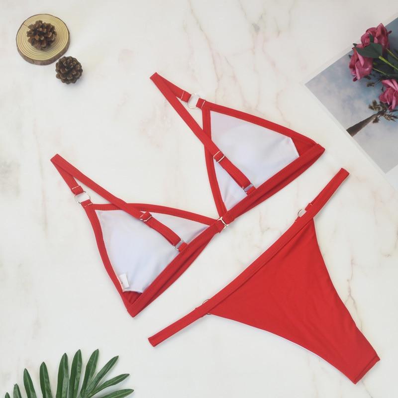 Clara | Bikini Triangle Élégant pour des Journées d'Été