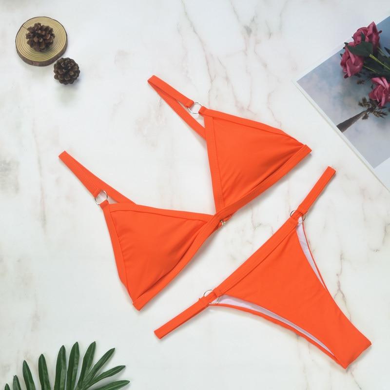 Clara | Bikini Triangle Élégant pour des Journées d'Été