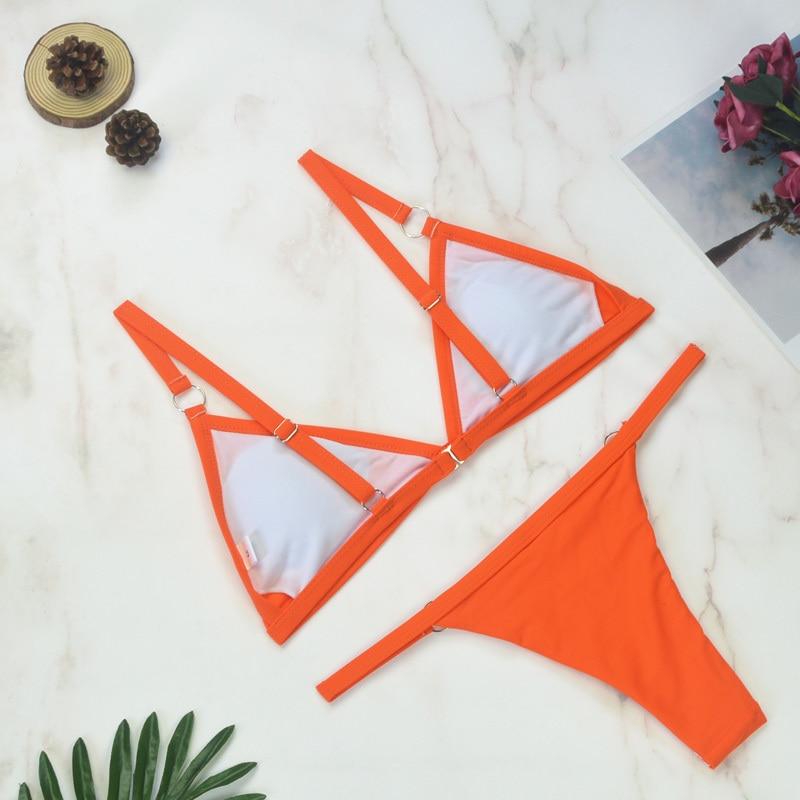 Clara | Bikini Triangle Élégant pour des Journées d'Été