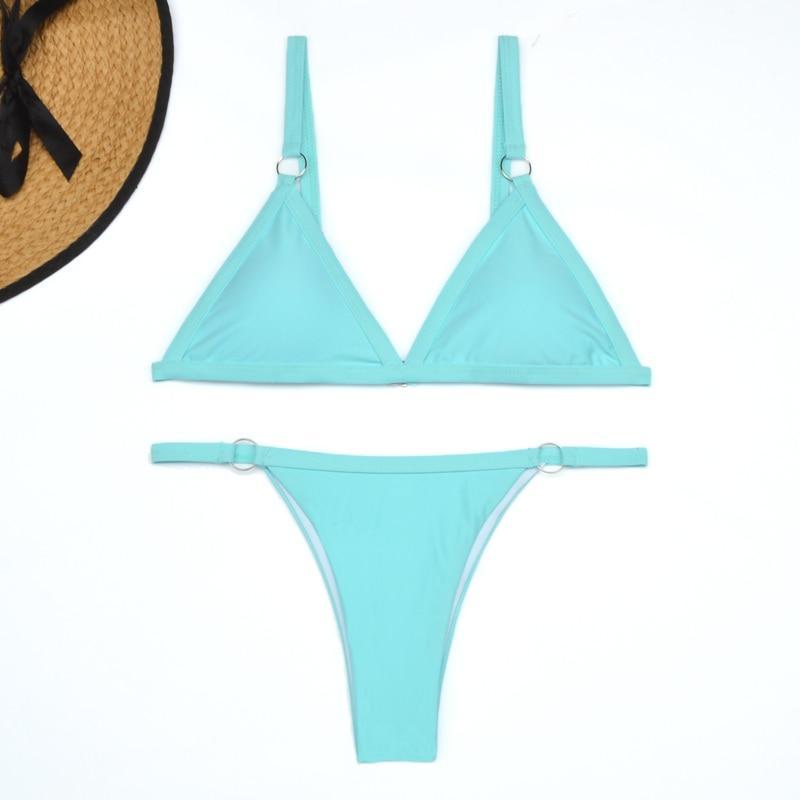 Clara | Bikini Triangle Élégant pour des Journées d'Été