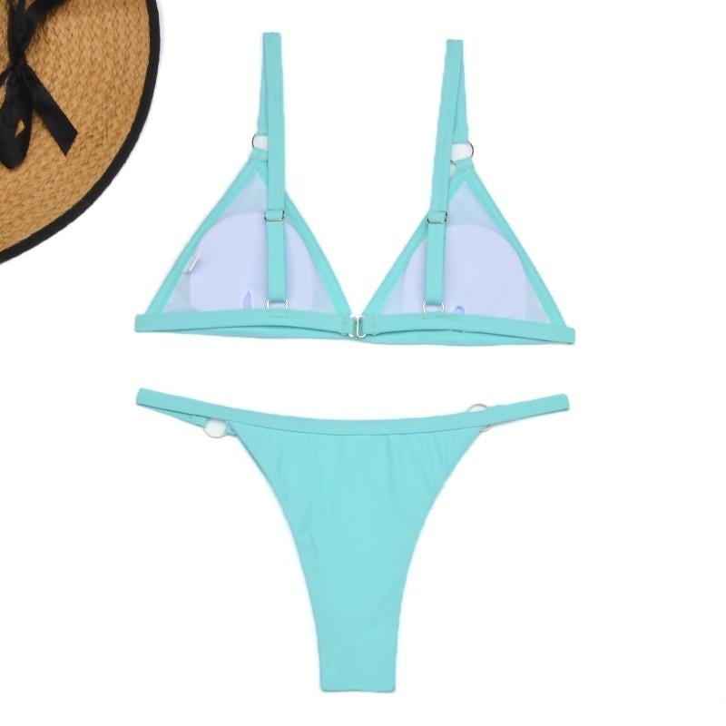 Clara | Bikini Triangle Élégant pour des Journées d'Été