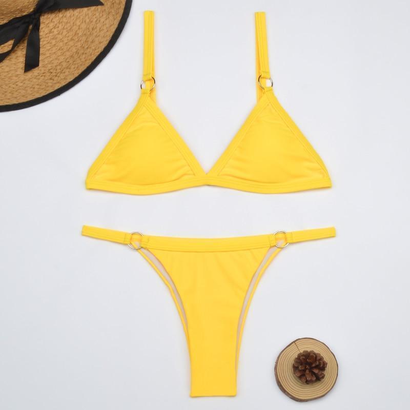 Clara | Bikini Triangle Élégant pour des Journées d'Été