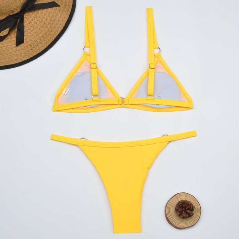 Clara | Bikini Triangle Élégant pour des Journées d'Été