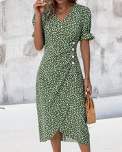 NINA | Floral Print Dress