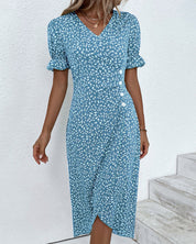 NINA | Floral Print Dress