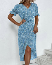 NINA | Floral Print Dress